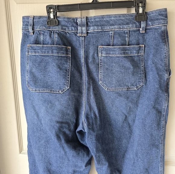 Talbots Jeans Womens 14P Blue Stovepipe Stretch Denim High Rise 36×24 - Picture 12 of 12